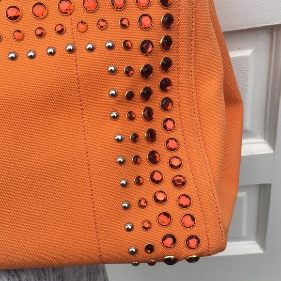 AUTHENTIC PRADA RHINESTONE CANAPA - Picture 3 of 16